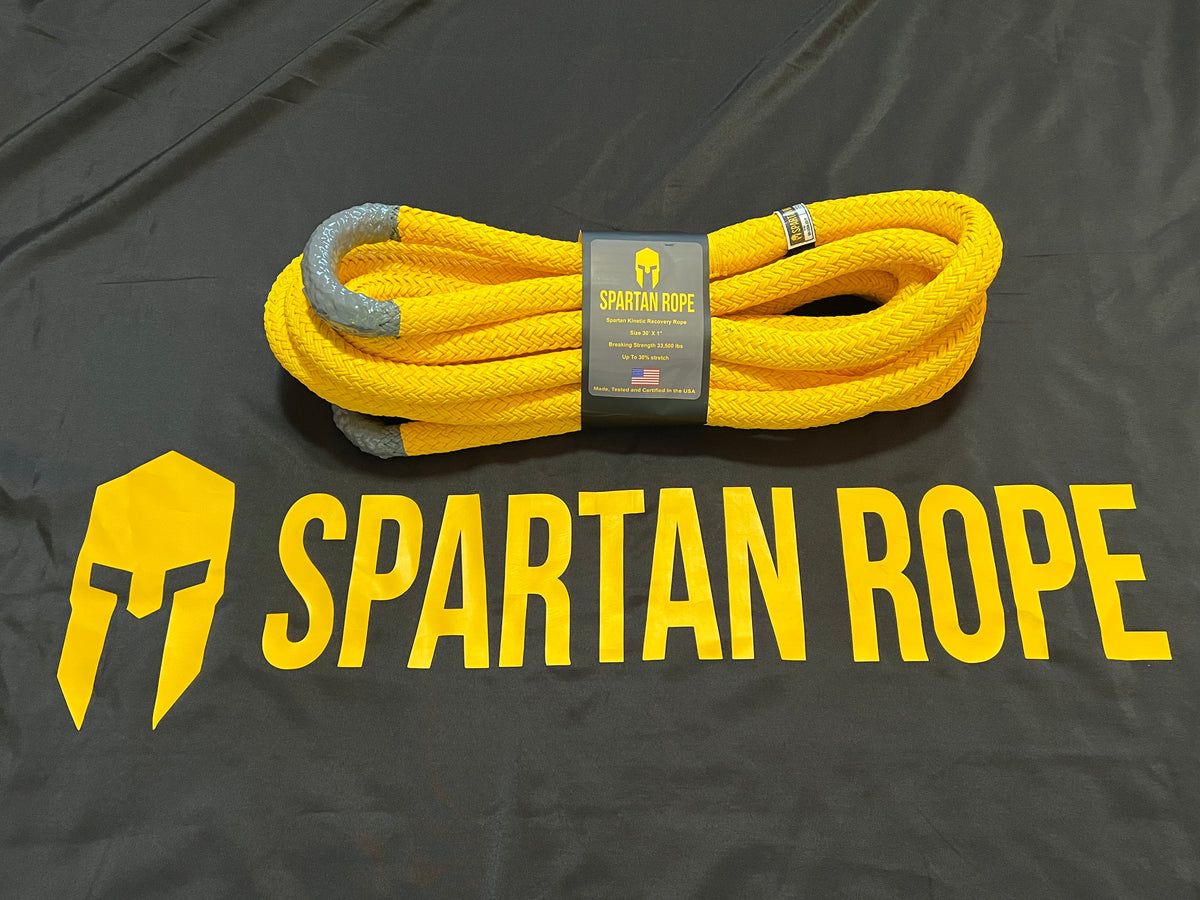 USA Made Spartan Kinetic Recovery Rope – Spartan Rope